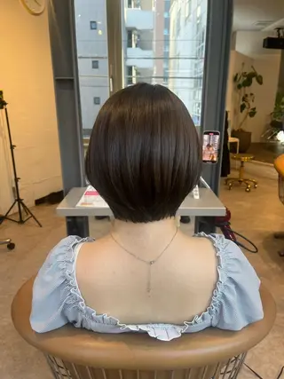 ショート うしだ かおるのヘアスタイル