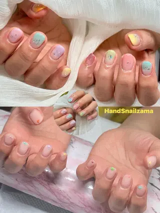 ネイル HandSnail 座間ネイルサロンのネイルデザイン