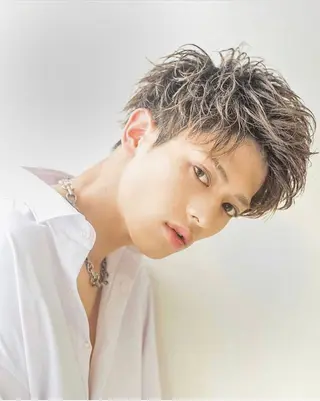 カラー メンズ 土田 啓太のヘアスタイル
