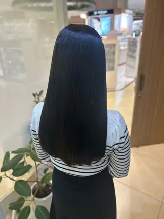 ロング カラー 縮毛矯正/髪質改善/ 艶髪ササキナツミのヘアスタイル