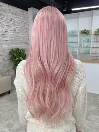 ロング 🎨ハイトーン ブリーチ✨RYUKIのヘアスタイル