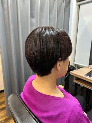 ショート TELA HAIR 永井のヘアスタイル