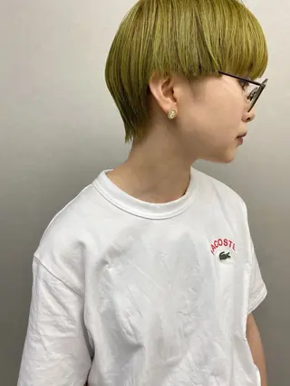 ショート -福岡博多筑紫口- 大津成美のヘアスタイル