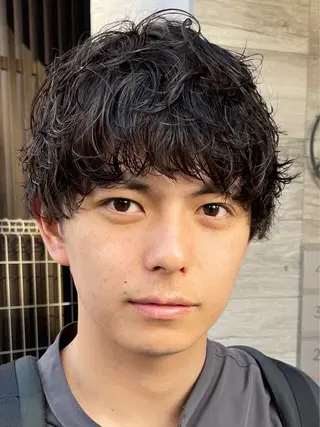 メンズ shun 原宿/表参道のヘアスタイル