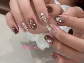 ミディアム りぼん Re:Bonrのネイルデザイン