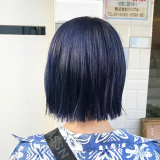 ショート カラー やまさきえりこ ニュアンスパーマのヘアスタイル