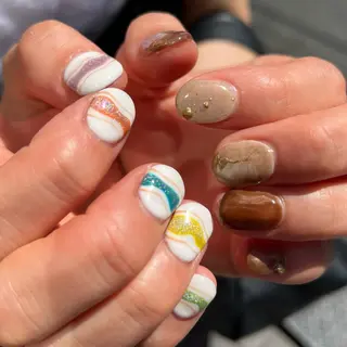 ネイル niconail 🧣ayu 📍烏山のネイルデザイン
