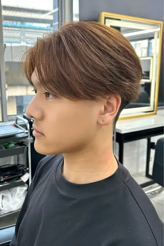 ショート カラー メンズ メンズスタイリスト 前田雄輝のヘアスタイル