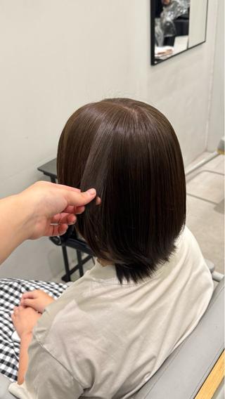 カラー Joule大分 大野李予のヘアスタイル