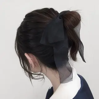 ミディアム ヘアアレンジ ヘアセット・アレンジ 🌷Kasumi🌷のヘアスタイル