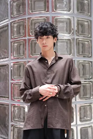 ショート パーマ メンズ 似合わせパーマ🔥 河浪 大智のヘアスタイル