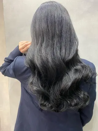 ロング カラー ヘアアレンジ FAAM Tsuneのヘアスタイル
