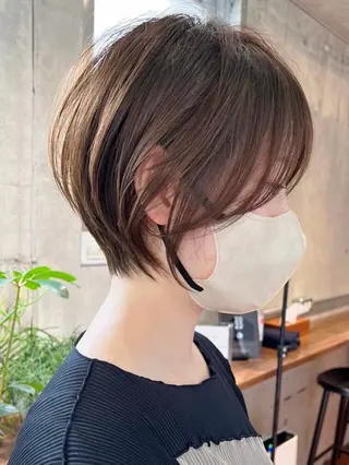 ショート 横浜 店長 橋場優のヘアスタイル
