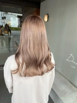 ロング カラー メンズ ハイトーンカラー♡ yuのヘアスタイル