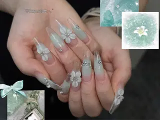 ネイル Sora nail 長さ出し専門店のネイルデザイン