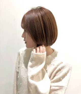 ショート SITY.レイヤー ボブ/透明感カラーのヘアスタイル