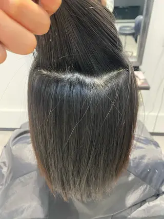 ミディアム 長谷部 里美のヘアスタイル