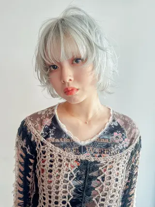 カラー Lantana 前野心結のヘアスタイル
