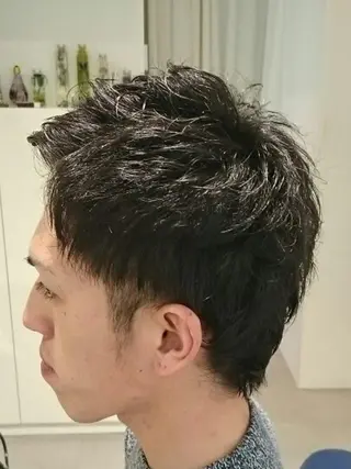 パーマ メンズ 門野 なつきのヘアスタイル
