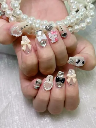 ネイル lucky nail 歌舞伎町のネイルデザイン