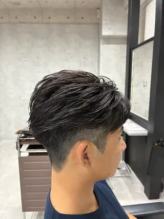 ショート パーマ メンズ 垢抜けメンズパーマ /颯太のヘアスタイル