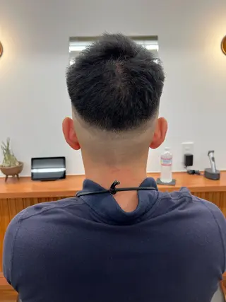 ショート メンズ メンズカット✂️ スキンフェード伊藤陸のヘアスタイル