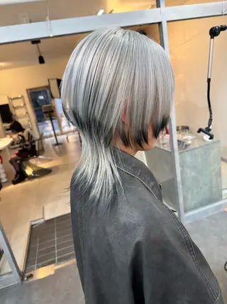 ショート 【ロングウルフカット 姫カット】伊藤裕哉のヘアスタイル