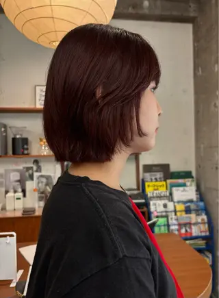 ショート カラー 永田 愛莉のヘアスタイル