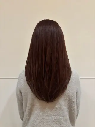 ロング カラー 坂之上 愛美のヘアスタイル