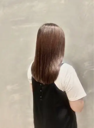 セミロング カラー 🦋モデル募集中 🦋　MISATOのヘアスタイル