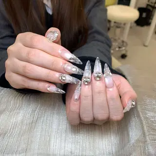 ネイル ANH ゴテゴテネイルのネイルデザイン