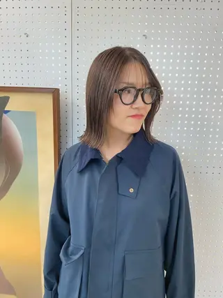 ショート カラー ヨシダ トオルのヘアスタイル