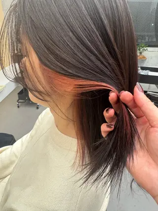 ミディアム カラー 【髪質改善】 kasumi🌷🌷のヘアスタイル