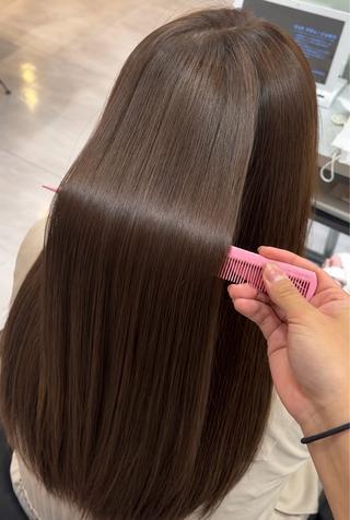 ロング 🌙髪質改善カラー Momoka🦋のヘアスタイル