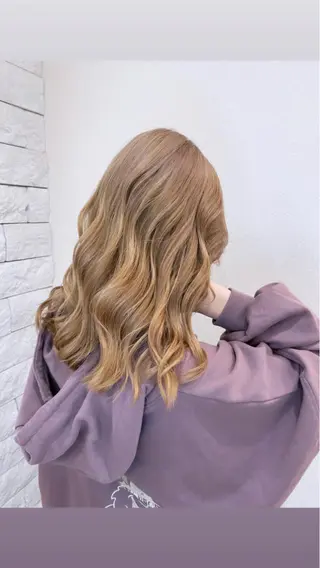 カラー Kazu 🌠名古屋 ハイトーン/レイヤーのヘアスタイル