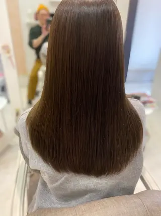 ロング カラー 沼田 孝志のヘアスタイル