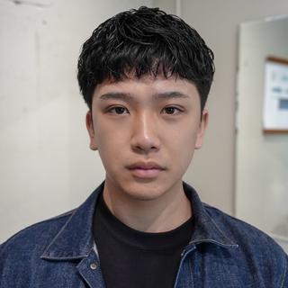 パーマ メンズ メンズカット|パーマ 💇🏻武藤龍之介のヘアスタイル