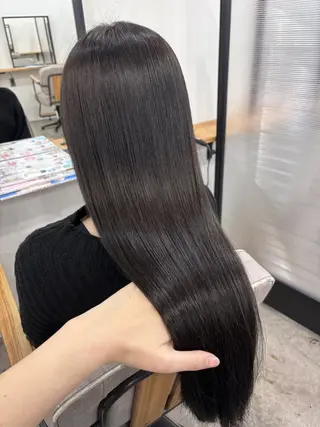 ロング カラー ヘアアレンジ Trip大名 AZUのヘアスタイル
