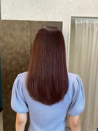 セミロング カラー ママ美容師 Tsuchiyaのヘアスタイル