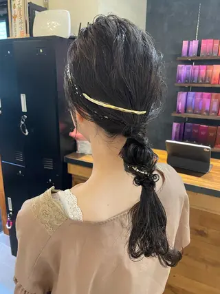 セミロング ヘアアレンジ layer cut 店長/MIKUのその他イメージ