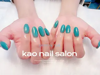ネイル kao nail マグネット/長さだしのネイルデザイン