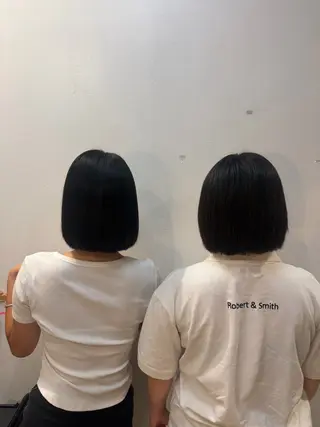 ショート 🫧透明感艶カラー& レイヤー/ゆめ🫧のマツエク・マツパデザイン