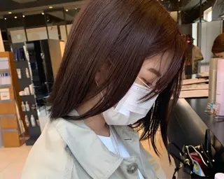 ショート カラー ハイトーン🤍 古江 実夢のヘアスタイル