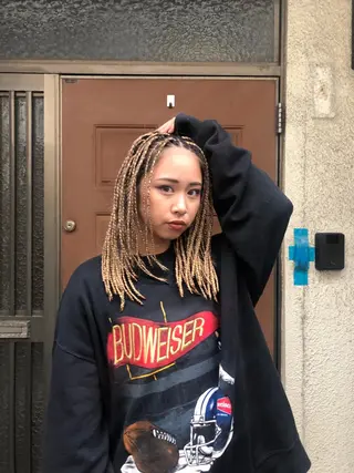 セミロング 特殊ヘア師 /TANIのヘアスタイル