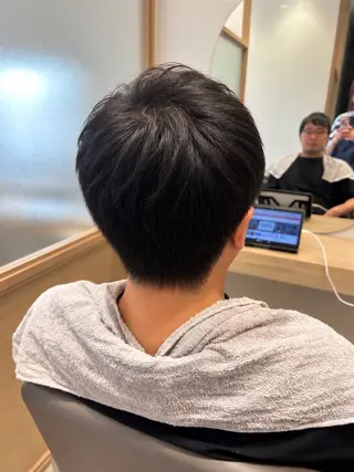 ショート メンズ 久木原 ゆりのヘアスタイル