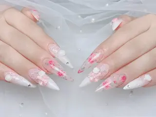 ネイル Sora nail 長さ出し専門店のネイルデザイン