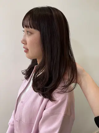 セミロング 櫻間 彩心のヘアスタイル
