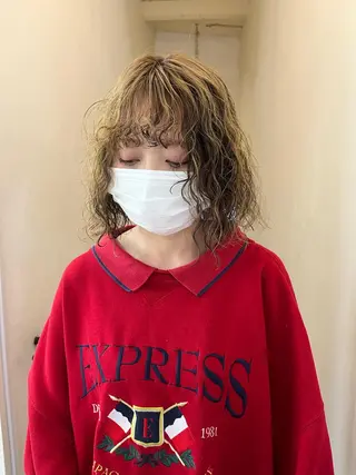 ミディアム 髪質改善/艶カラー MISATOのヘアスタイル
