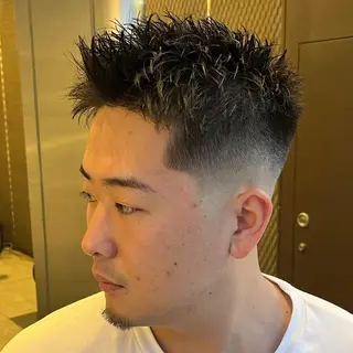 ショート メンズ 立川/メンズパーマ 厚進太郎のヘアスタイル