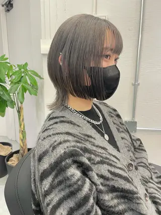 ショート カラー 艶髪/透明感カラー tawadaのヘアスタイル